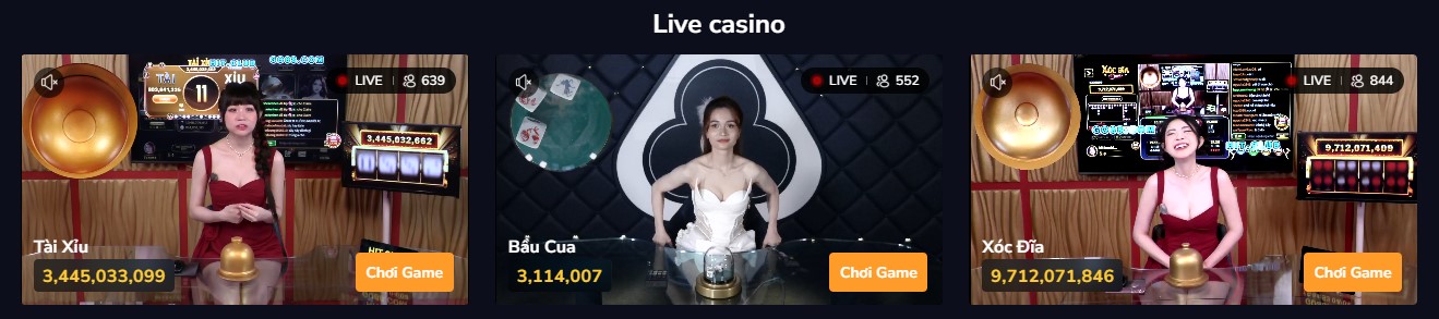 Live casino ga88